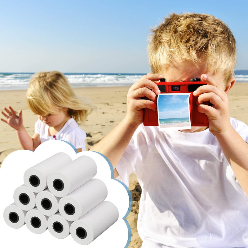 20 Rolls Instant Camera Print Paper Refill Camera Thermal Printer Photo Paper Roll Instant Print Thermal Paper Fit for Kids Instant Camera Favors Supplies, 57 x 30 mm
