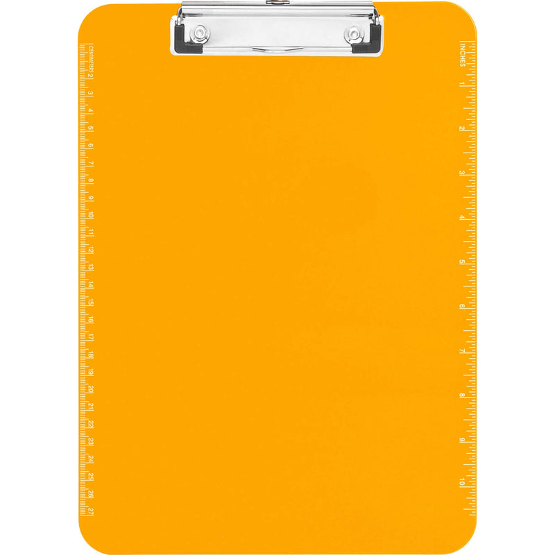 Business Source Transparent Plastic Clipboard