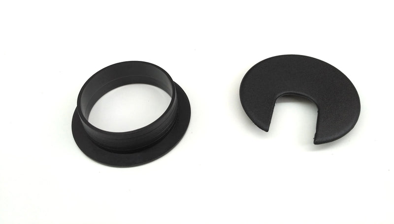 Desk Grommet 2" Black (5 Pack) 5 Pack Black