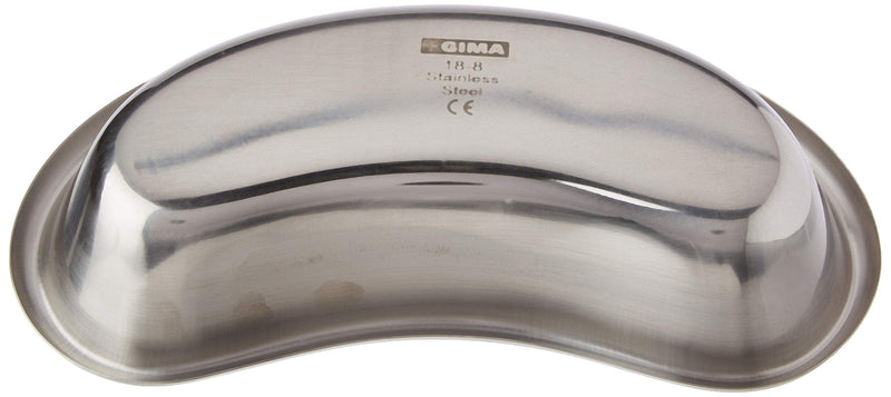GIMA 26581 stainless steel kidney bowl, deep, 207 mm x 98 mm x 39 mm