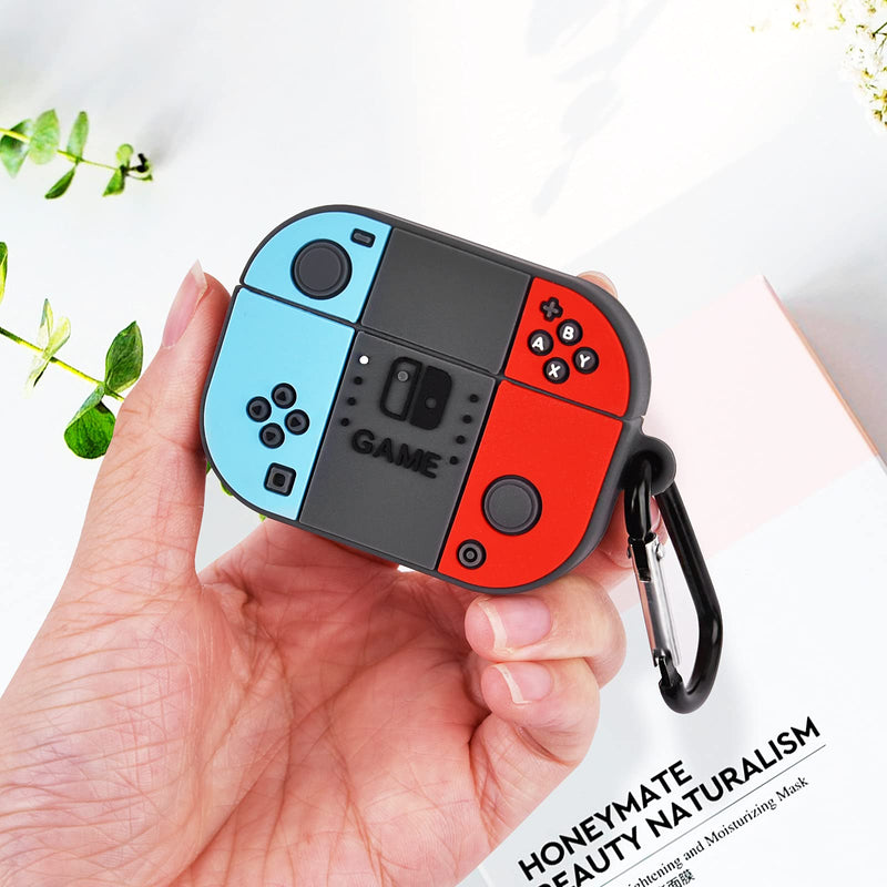 KOREDA Switch Case Compatible with Airpods Pro Case, Cute 3D Cartoon Funny for Kids Girls Teens Boys Cover, Soft Silicone Fashion Character Skin Cases