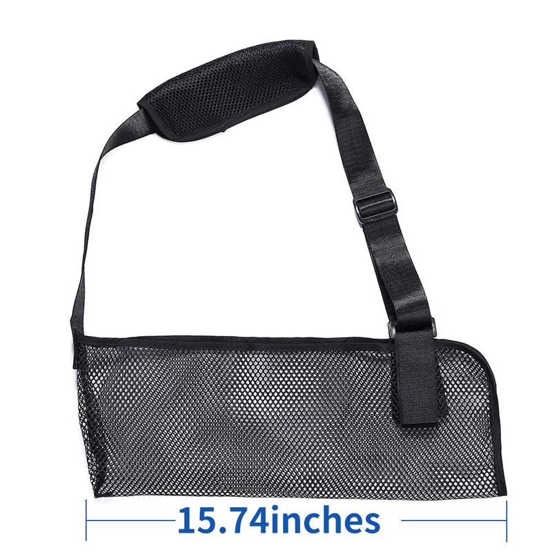 Cool Mesh Arm Sling Medical Shoulder Immobilizer Thumb Support Rotator Cuff Wrist Brace Strap Lightweight Breathable Comfort for Broken&Fractured Bones