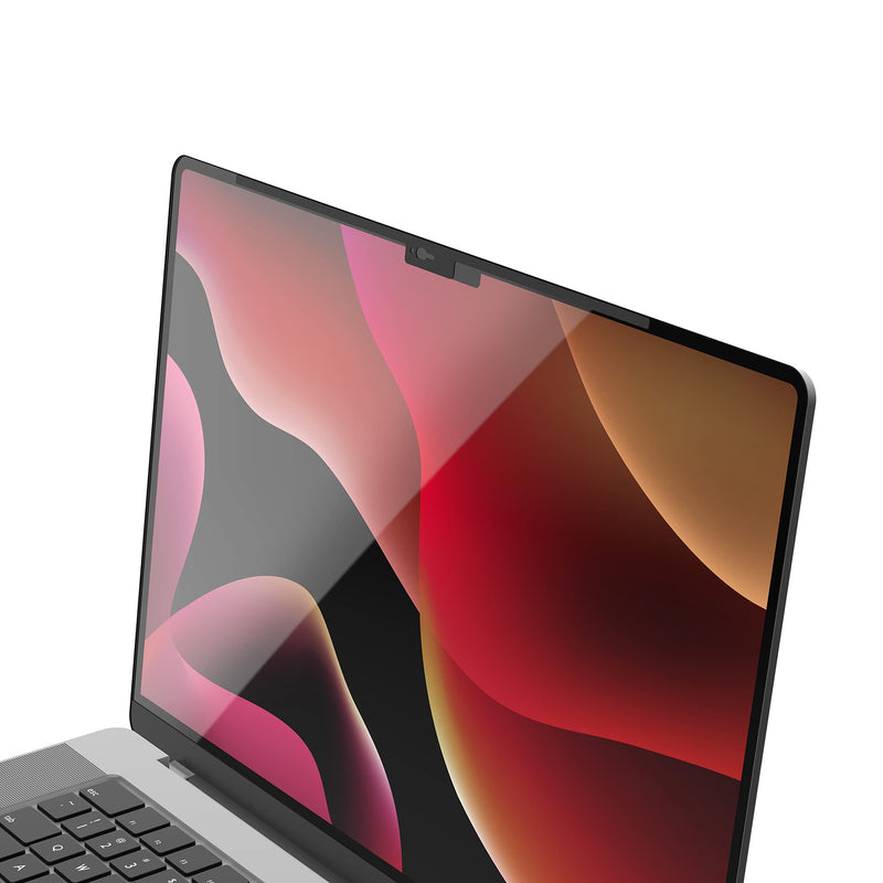 EyeBloc Webcam Cover for MacBook Notch Series 2022. Designed for All 2021 & 2022 MacBook Air & MacBook Pro Notch Displays All Macbooks Models 2021+ (W/Notch)