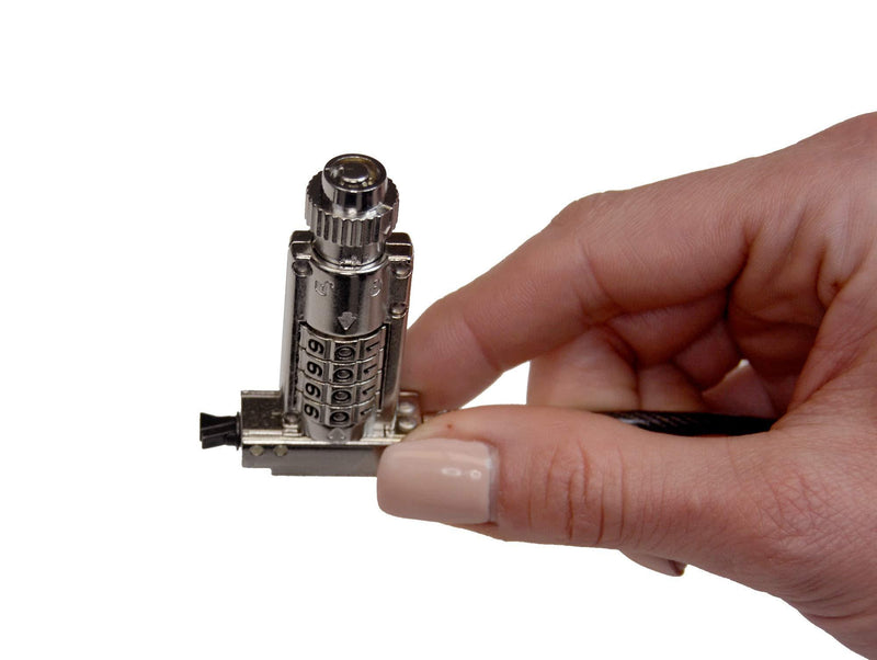 TZ06T Noble Wedge 4 Digit Combination & Barrel Key Lock