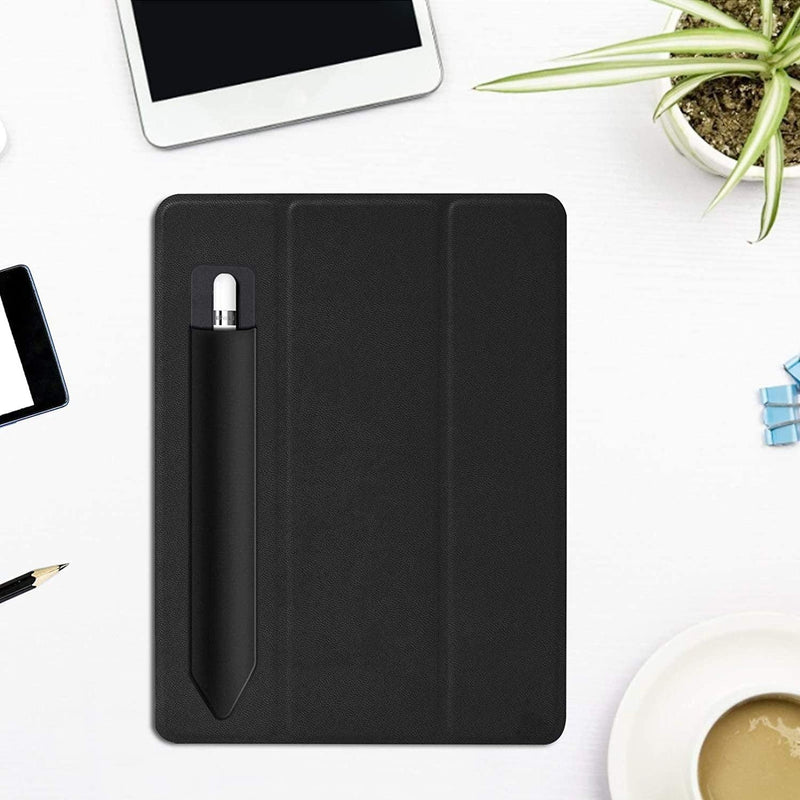 BoxWave Stylus Pouch for HP Pavilion x360 Convertible 2-in-1 (14") (Stylus Pouch by BoxWave) - Stylus PortaPouch, Stylus Holder Carrier Portable Self-Adhesive - Jet Black