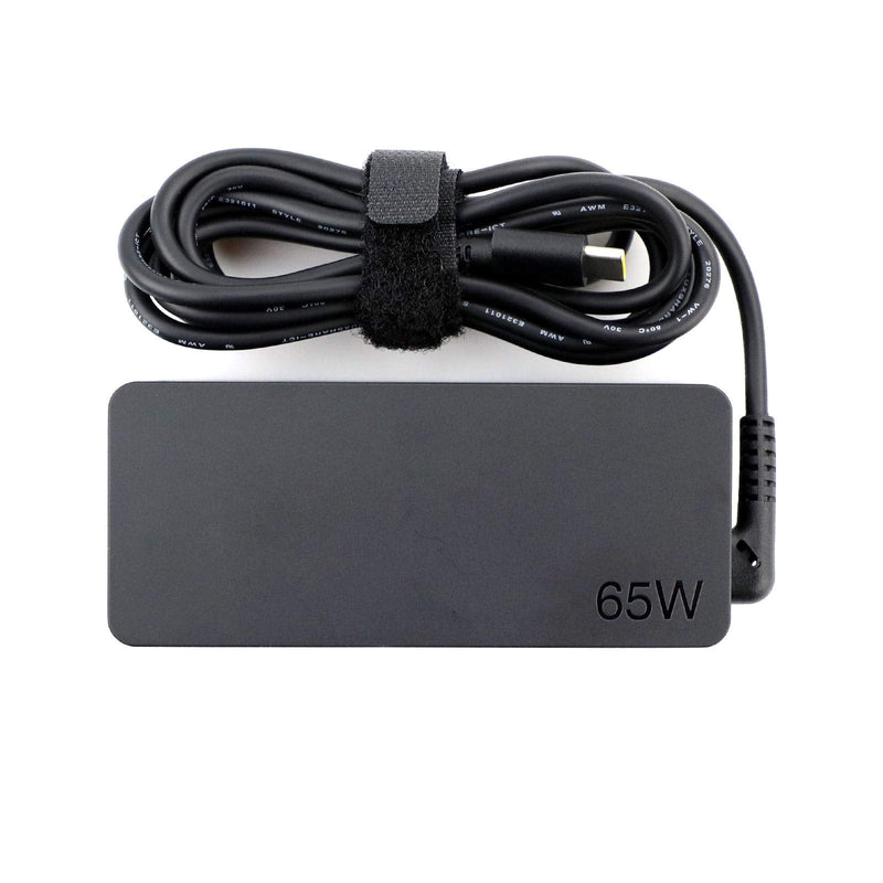 Lenovo USB-C 65W Standard AC Adapter for Lenovo Yoga C930-13, Yoga S730-13, Yoga 920-13, Yoga 730-13, IdeaPad 730s-13, GX20P92530 Black Lenovo USB-C 65W AC Adapter