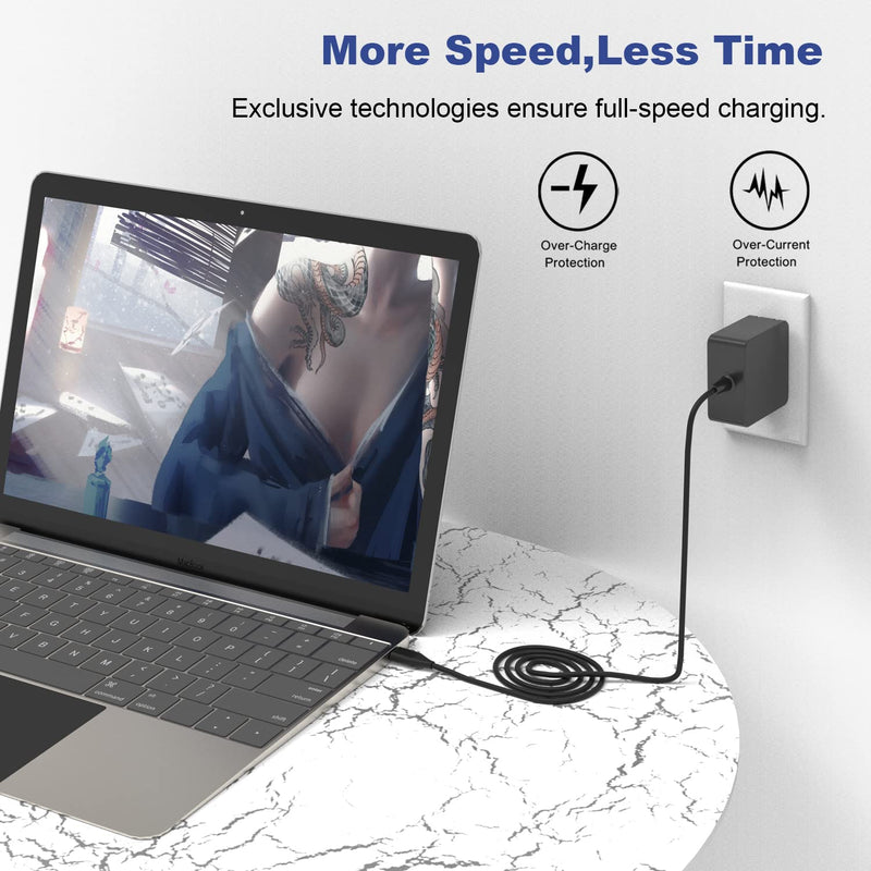 USB C Type C 45W Charger for ASUS Chromebook C302CA C302C C302 C214 C214M C214MA ADP-45EW B CX22NA CX22N CX22 for Samsung Chromebook 4 4+ Plus XE513C24 XE510C24 XE350XBA XE525QBB XE521QAB PA-1300-87