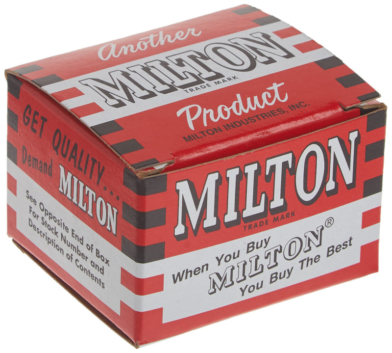 Milton 777 1/4" MNPT A Style Plug Box of 10