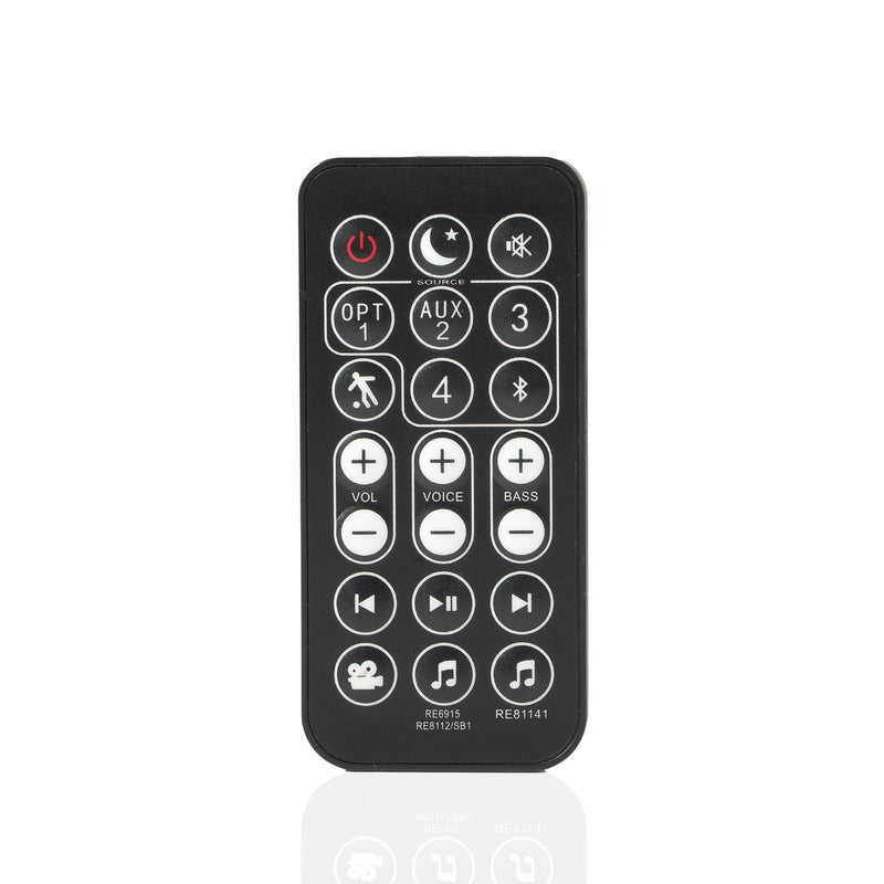 Motiexic Remote Control Compatible with Polk Audio Magnifi ONE Magni-fi 1 RE8112-1 RE81121 RTRE81121 RE6915-1 RE8114-1 RE81141 Sound Bar