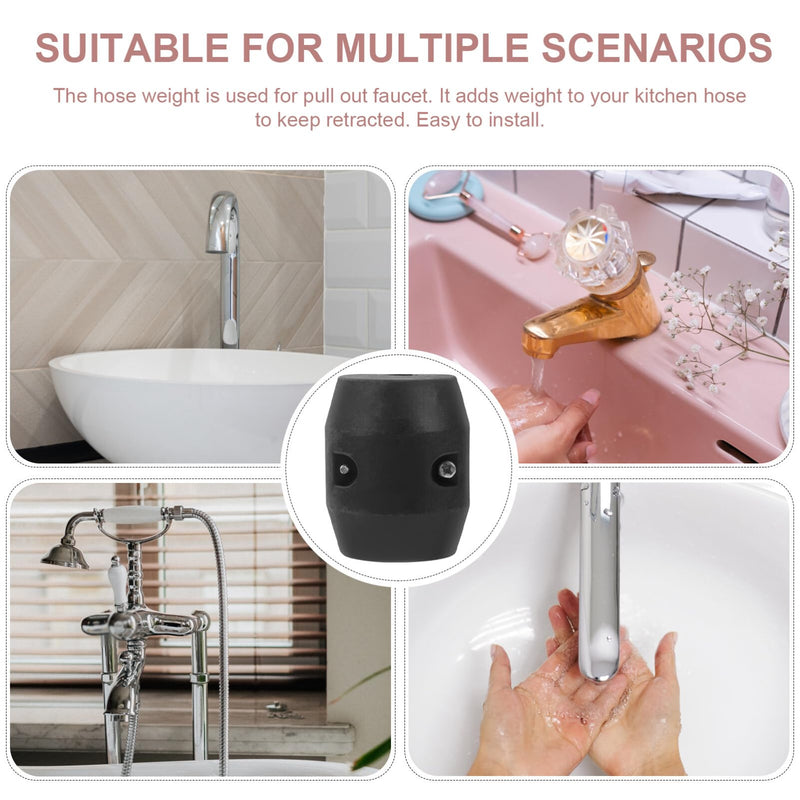 HEMOTON Faucet Weight Ball Pulldown Sink Hose Faucet Weight Replacement Kitchen Hose Weight Heavy Ball Replacement Part