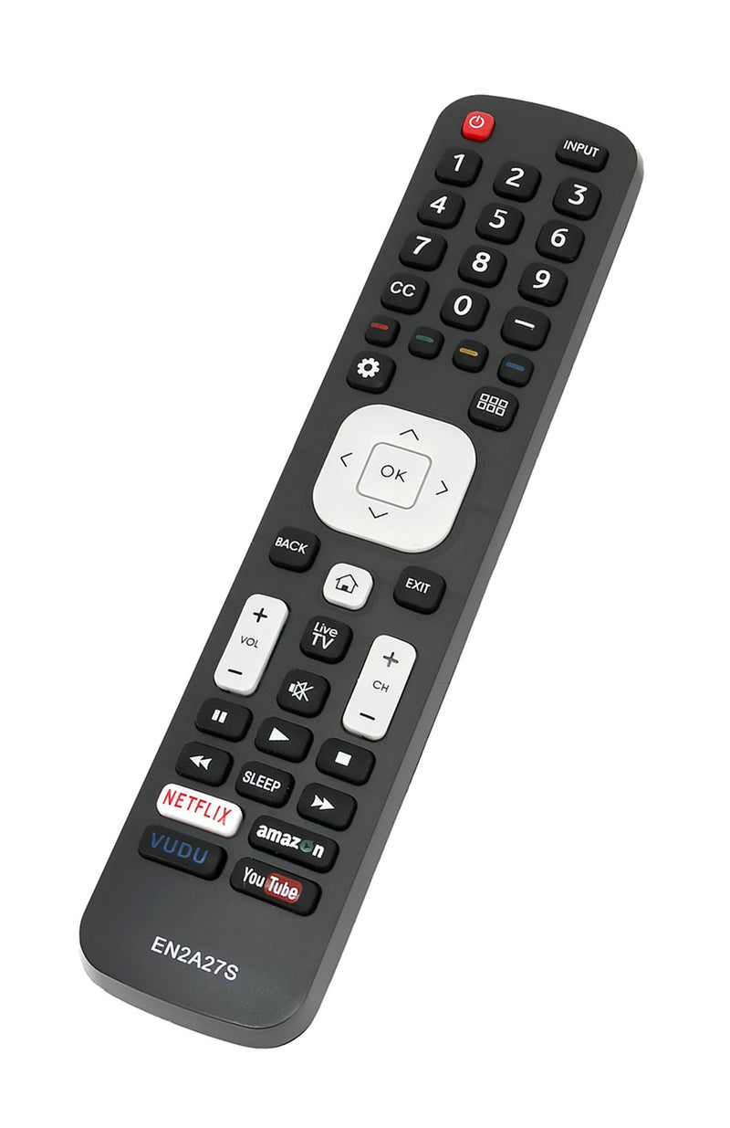 EN2A27S Replaced Remote fit for Sharp 4K Ultra LED Smart TV 55H6B 50H7GB 50H6B N6200U LC-40N5000U LC-43N5000U LC-43N6100U LC-43N7000U LC-50N5000U LC-50N6000U LC-50N7000U LC-55N620CU LC-55N5300
