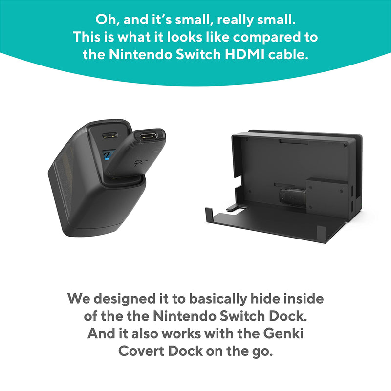 GENKI ShadowCast - Easily Connect and Play Game Consoles on the Laptop, Smallest Capture Card with Great Performance
