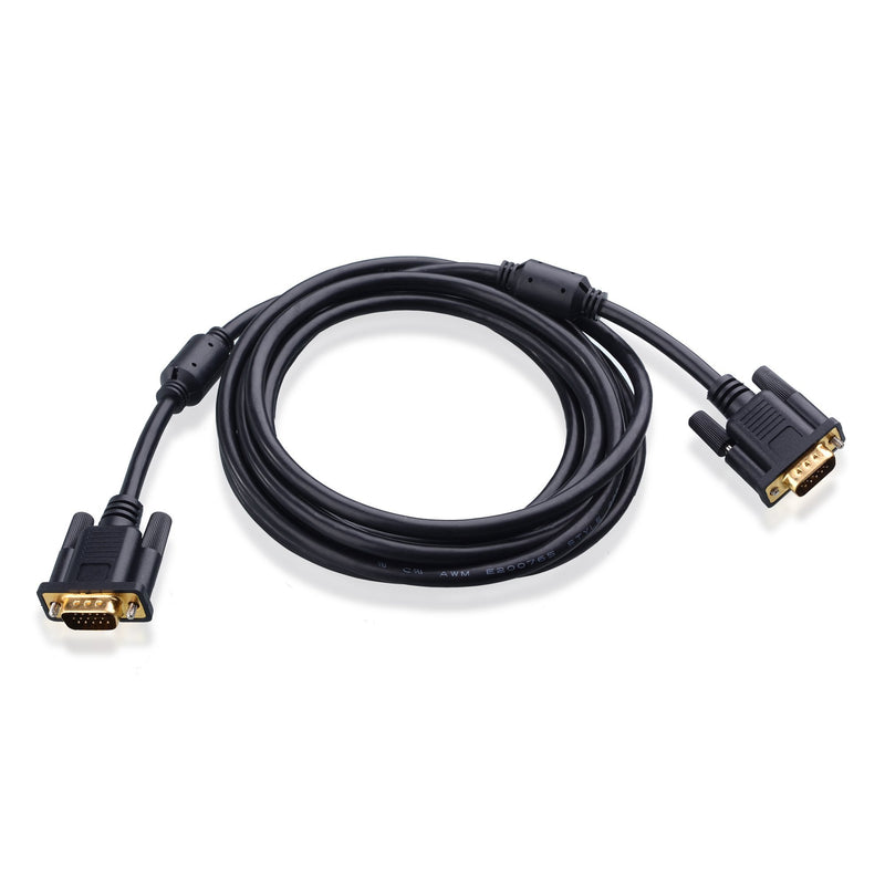 Cable Matters VGA to VGA Cable with Ferrites (SVGA Cable) 10 Feet