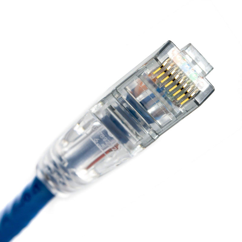 NTW NTW 1 ' Lockable CAT6 Patented Net-Lock Patch Cord, Snagless, Blue (NL-U6K-001BL) 1 feet