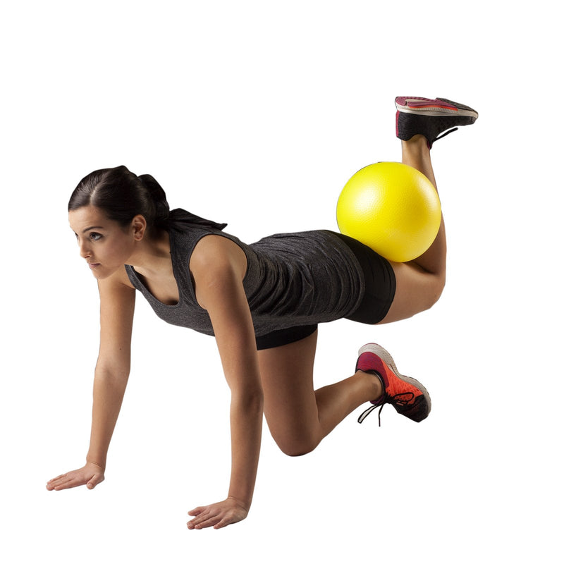 TheraBand Mini Ball, Small Exercise Ball for Yoga, Pilates, Abdominal Workouts, Shoulder Therapy, Core Strengthening, At-Home Gym & Physical Therapy Tool New Version