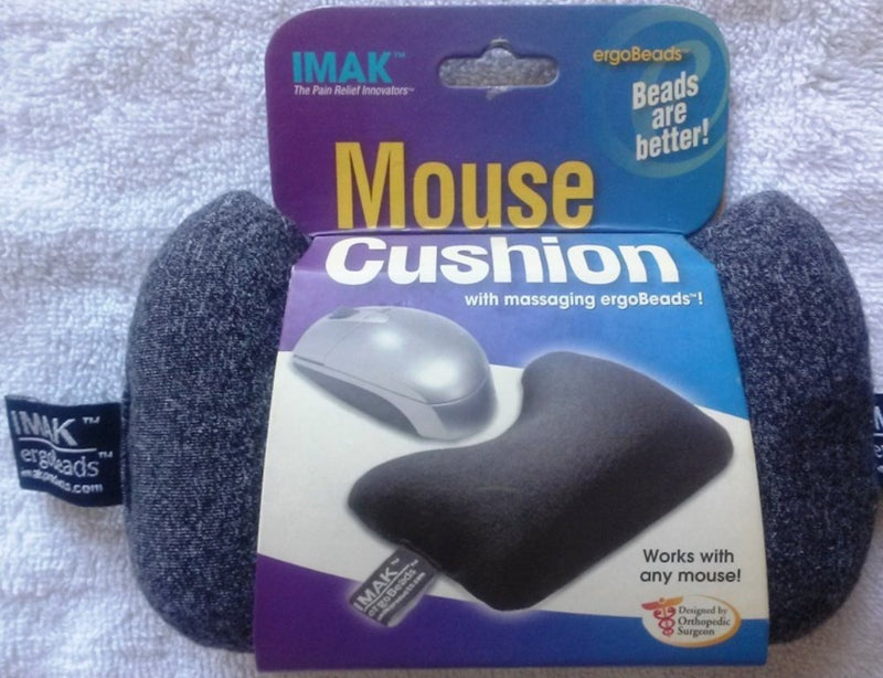 Computer Mouse Wrist Cushion, Gray