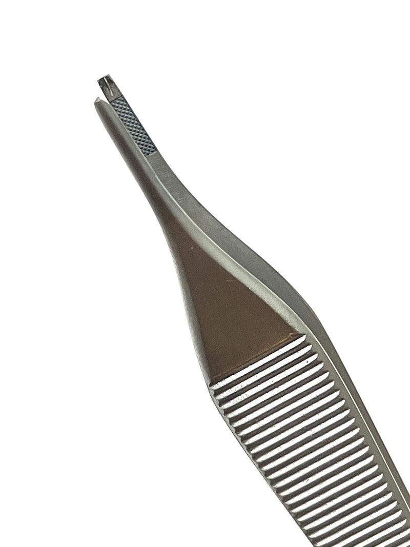 German Premium Tc Adson Tissue Forceps Toothed 1X2 4.75" Adson Kocher Configuration Surgical Veterinary Cynamed