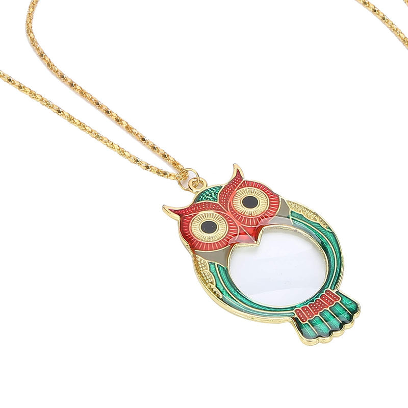 Magnifying Glass with Chain Cute 10X Magnifying Glass, for Children The Elderly
