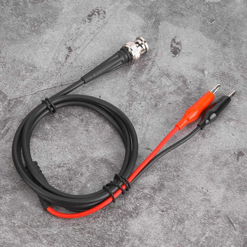 Bnc Clip Coaxial Cable Function Signal Generator Test Line Accessories 90cm 50 Ω Bnc Double Clamp Wire