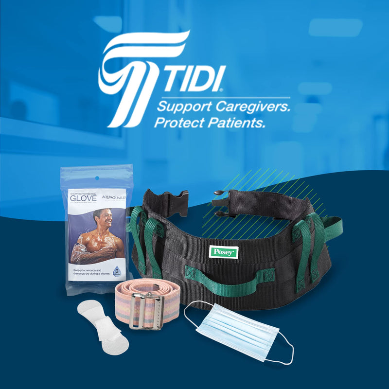 TIDI Posey Hipsters, Unisex, Medium â€“ Washable, Comfortable & Low-Profile Hip Protection Pads â€“ Latex-Free Hip Pads â€“ Hip Protectors for Elderly Care, Seniors & Home Care (6016M) Hipsters Standard Brief
