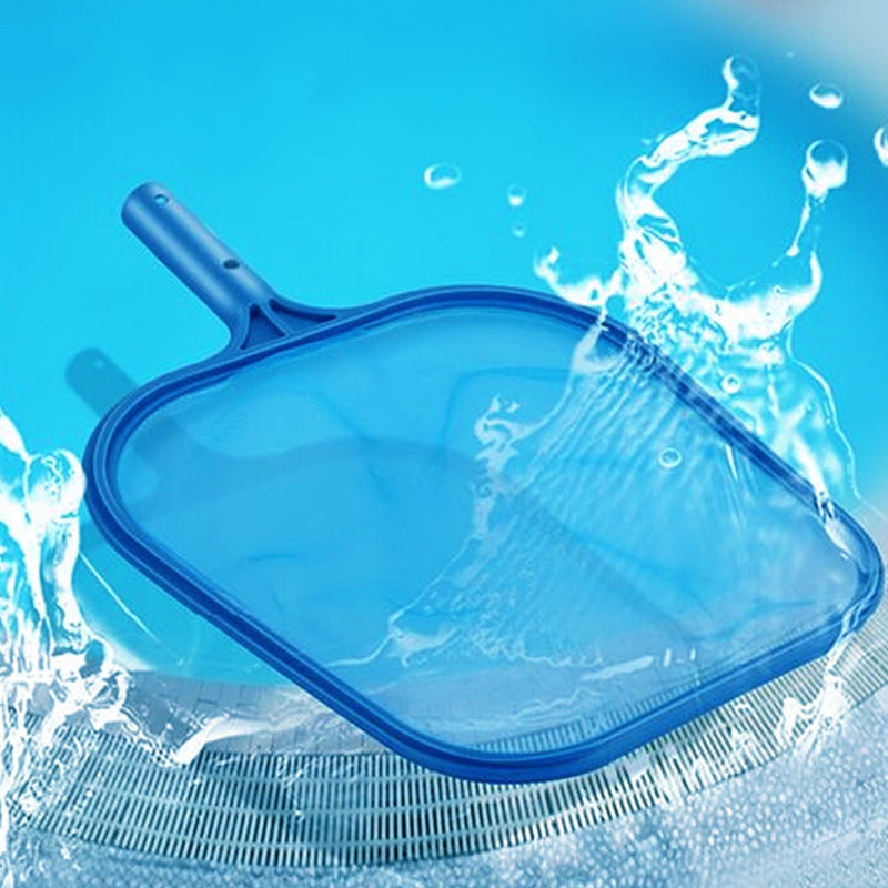 Sunnyglade Swimming Pool Cleaner Supplies/Professional Heavy Duty Pool Leaf Rake Fine Mesh Frame Net/Swimming Pool Cleaning Leaf Skim Net (Blue) Blue