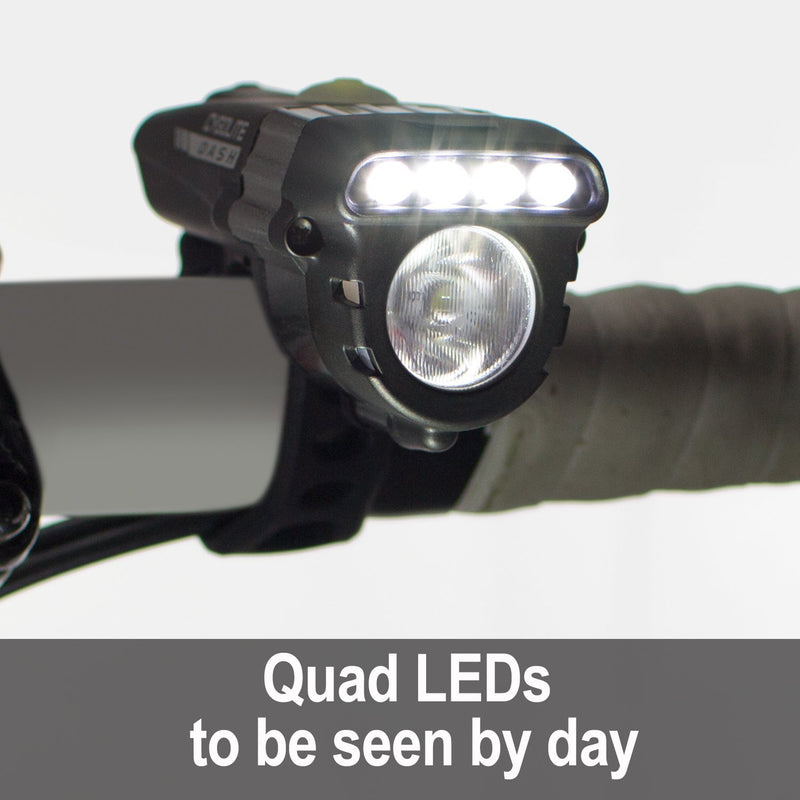 Cygolite Dash Pro– 600 Lumen Bike Light– 5 Night & 3 Daytime Modes– Compact & Durable– IP64 Water Resistant– Sturdy Flexible Mount– USB Rechargeable Headlight– for Aero Road & Commuter Bicycles 600 Lumens