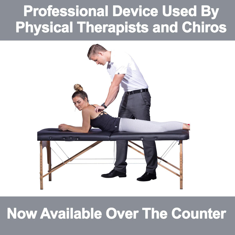 Roscoe Medical TENS Unit and EMS Muscle Stimulator - OTC TENS Machine for Back Pain Relief, Lower Back Pain Relief, Neck Pain, or Sciatica Pain Relief, Clinical Strength Stim Machine