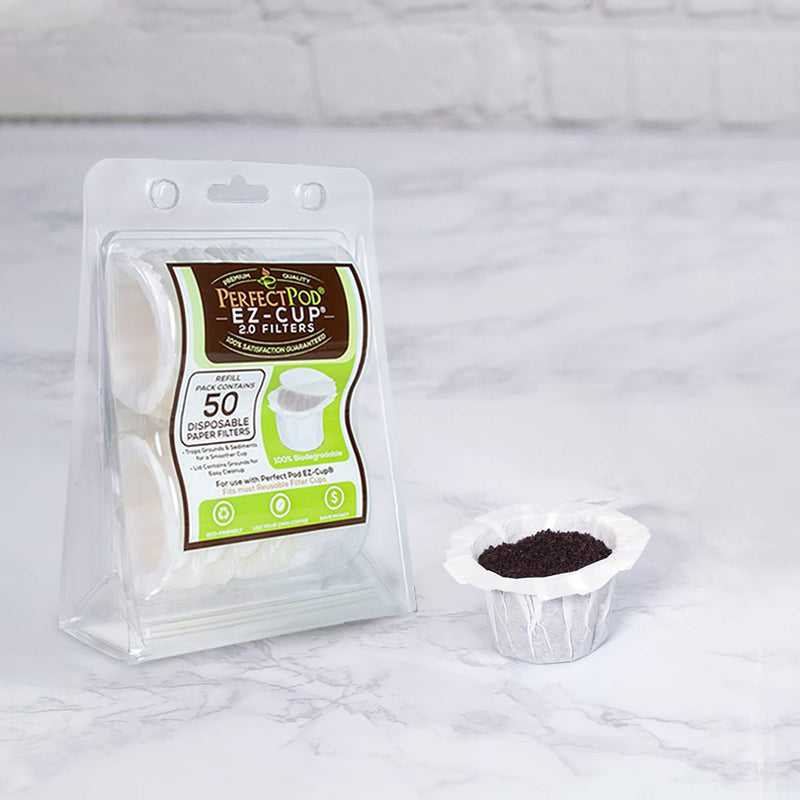 EZ-Cup Filters by Perfect Pod - 1 Pack (50 Filters)