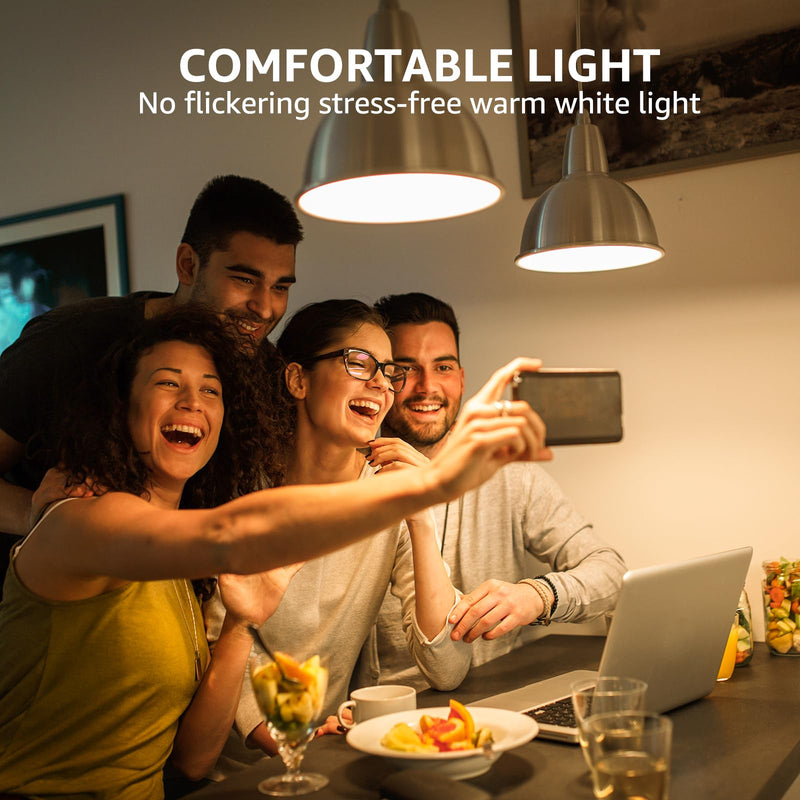 Lepro E14 LED lamp, 4.9W 470 lumen light bulb, equivalent to 40W incandescent lamp, 2700 Kelvin warm white E14 LED spotlight, reflector lamp R50 120° beam angle energy saving lamp, pack of 5