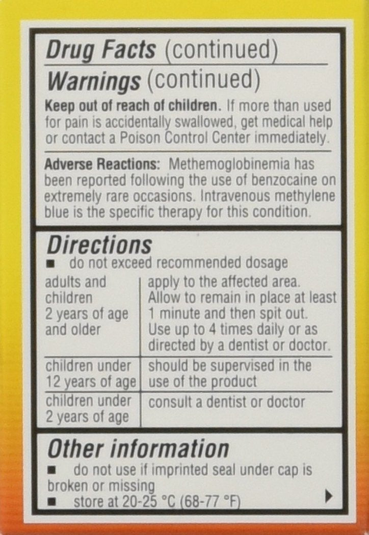 Beutlich LP Pharmaceuticals Hurricaine Topical Anesthetic Gel, Wild Cherry, 1 Ounce- Pack of 2 1 Ounce (Pack of 2)
