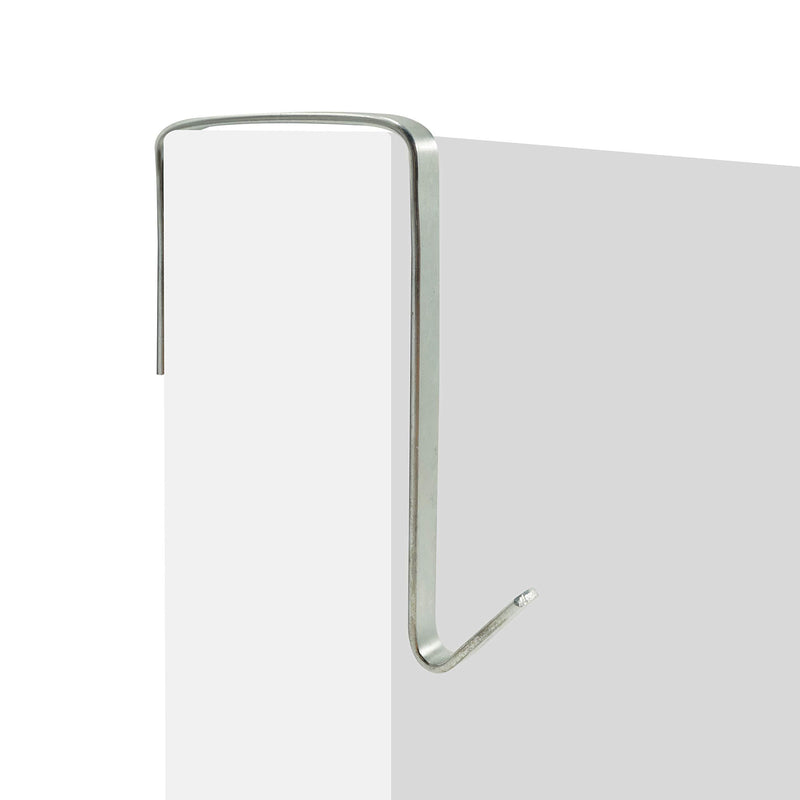 10 Pack Over The Door Metal Hook Hanger to Fit Interior Doors with Thickness from 1.3" to 1.65"