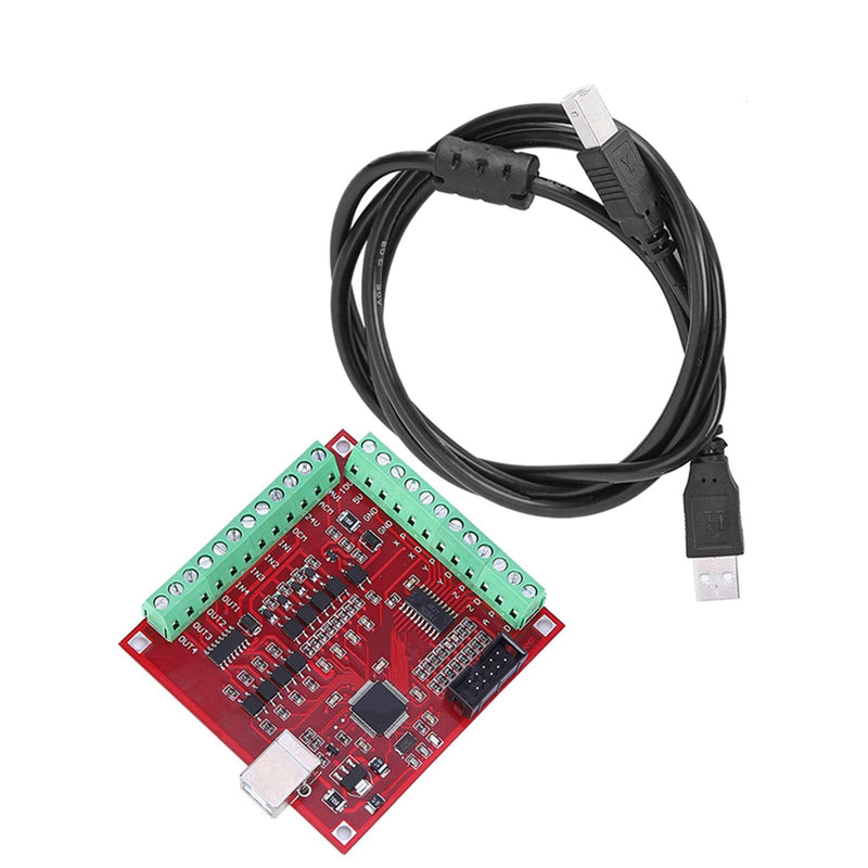 Mach3 USB interface, cards smart cards board, USB CNC controller 4 axis motion control card, stepper motor driver interface breakout board