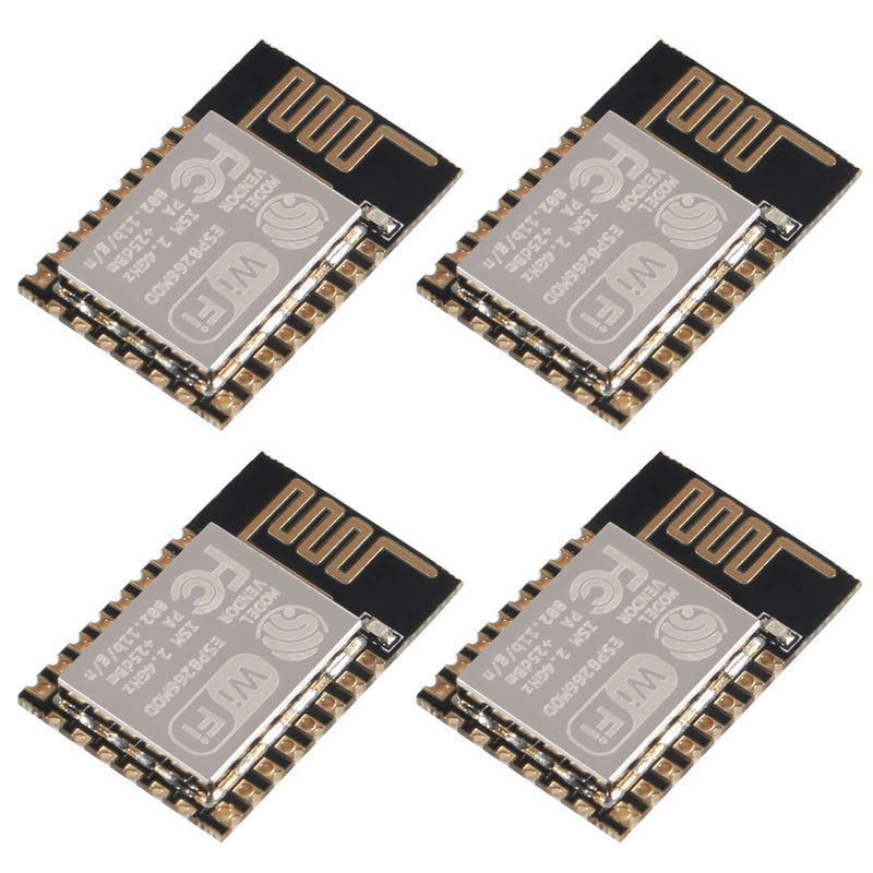 DORHEA ESP8266 Code Burner Firmware Downloader Flash Download Tool Test Board + 5pcs ESP-12E ESP12E WiFi Module Compatible with Ardu-ino, Wireless Transmission Serial Transceiver Receiver