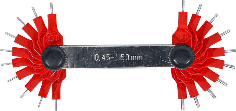 BGS 3041 | Nozzle gauge | 0.45 - 1.50mm | 20 pcs. | Injector calibration device
