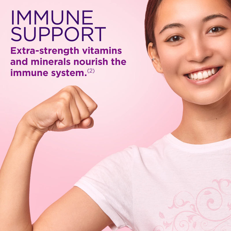 Extra Strength Hair Skin and Nails Vitamins by Nature's Bounty Optimal Solutions, with Biotin and Vitamin B, Supports Skin and Hair Health, 150 Count