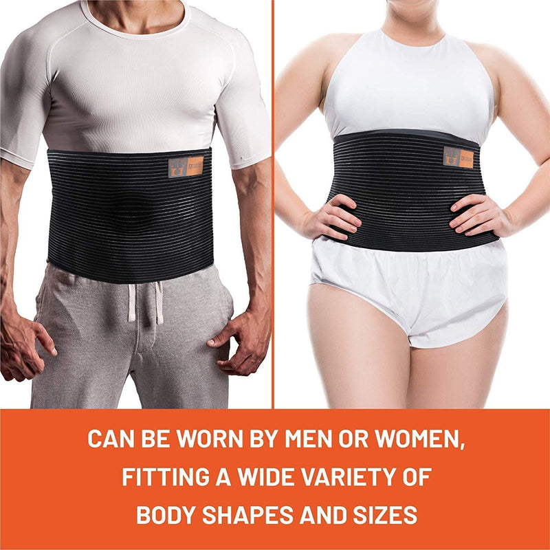 Plus Size Umbilical Hernia Support Belt I Pain and Discomfort Relief from Umbilical, Navel, Ventral and Incisional Hernias I Hernia Binder for Big Men and Large Women I XXXL/3XL 3X-Large (Pack of 1)