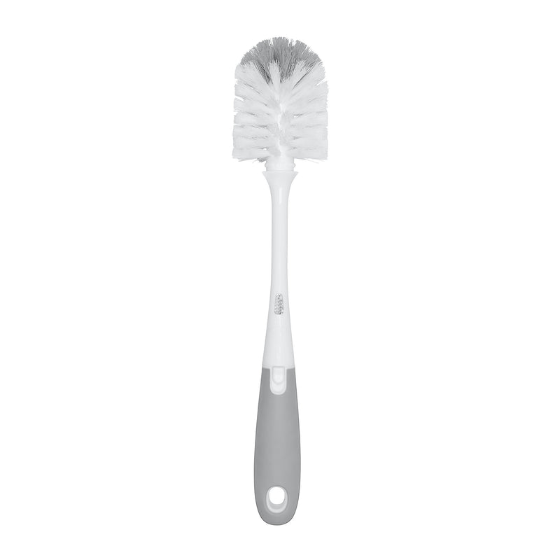 OXO Tot Bottle Brush with Nipple Cleaner and Stand, Gray