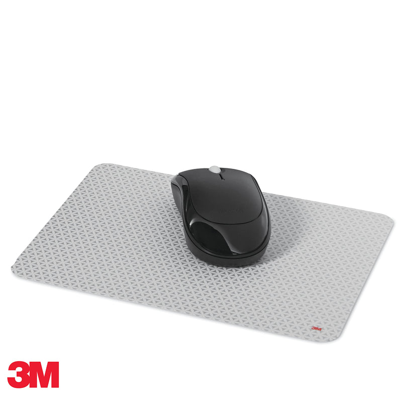 3M Precise Mouse Pad with Repositionable Adhesive Back, Enhances the Precision of Optical Mice at Fast Speeds, 8.5" x 7", Bitmap (MP200PS)