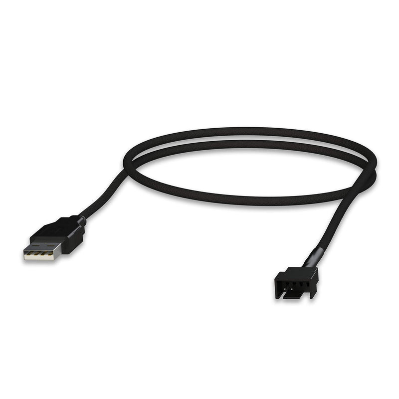 LINKUP - (2 Packs) USB to 3/4-P PWM 5Vâ”ƒCPU/Case Fan Sleeved Power Cable Adapterâ”ƒUSB 2.0, 3.0, 3.1 USB Fan Power (2 Packs)