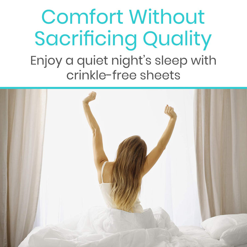 Vive Washable Incontinence Bed Pad - Heavy Duty, Absorbent Waterproof Urinary Mattress Protector - Overnight Sheet, Reusable Dry Bed Wetting Urinary Underpad Mattress Protection - Elderly Seniors, Kid 1 34" x 36"