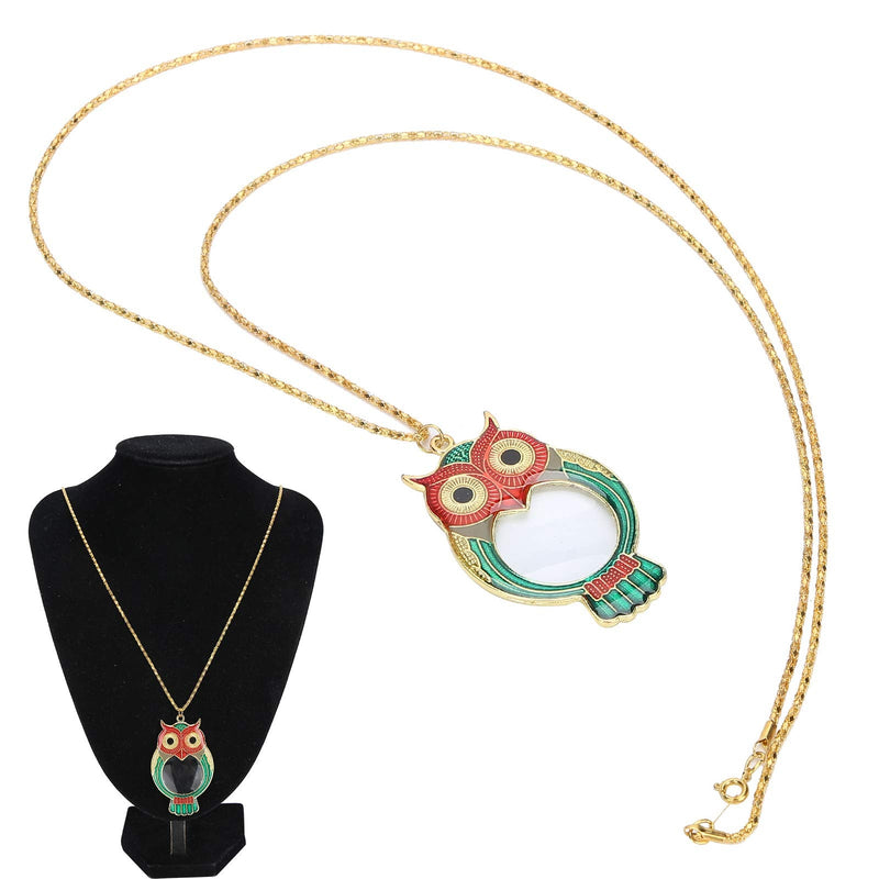 Magnifying Glass with Chain Cute 10X Magnifying Glass, for Children The Elderly