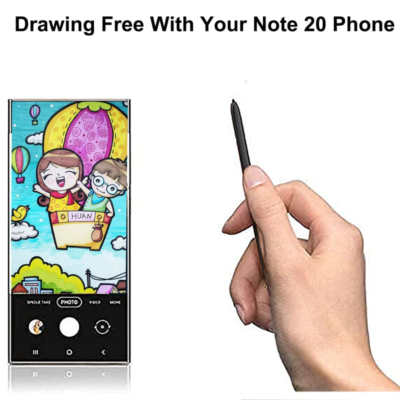 2 Pack Black Note 20 Ultra Stylus Pen for Samsung Galaxy Note 20 S Pen Compatible with Samsung Galaxy Note 20/ Note 20 Ultra All Carriers