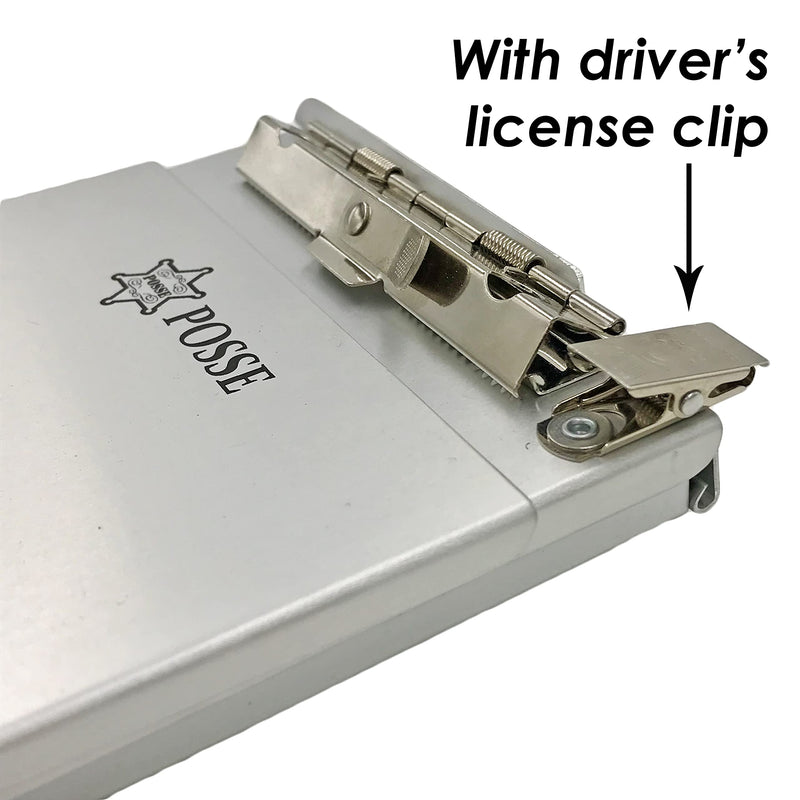 Posse Box | Ticket Tender - TTS43-CA | Compact Storage Cite Book | Rapid Cite Handling | with Driver License Holder and Heavy Duty Strap