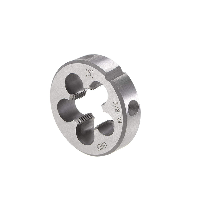 sourcing map 5/8"-24 UNEF tap set, HSS machine tap with round tap, right hand