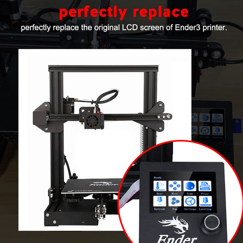 BIGTREETECH TFT35 E3 V3.0.1 Graphic Smart Display Controller Board for Creality Ender 3 Compatible with SKR Mini E3 V3.0, SKR 2, SKR 3, SKR Pro V1.2, Octopus V1.1 Motherboard