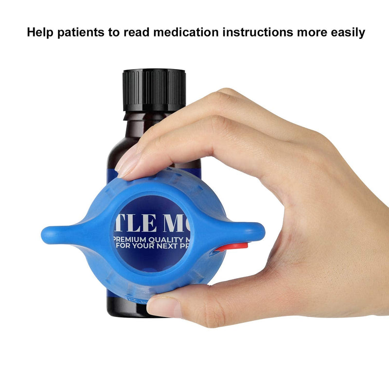 Remedic Medicine Bottle Opener with Magnifier and LED Light Multi-Opener for Better Grip Strength - Twist Lid Opener - Elderly Daily Living Aids - Practical Gift Idea