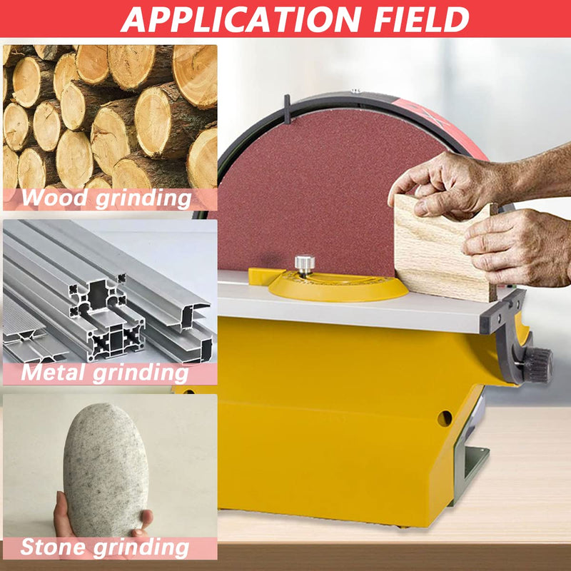 Pack of 15 sanding discs 300 mm Velcro grit P120, sanding disc Velcro disc sander, diameter 300 sandpaper Velcro for grinding/polishing FEIHU grit 120