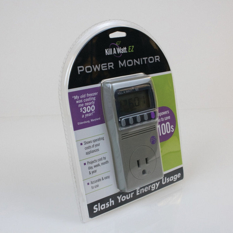 P3 International P4460 Kill A Watt EZ Electricity Usage Monitor 1 Pack grey
