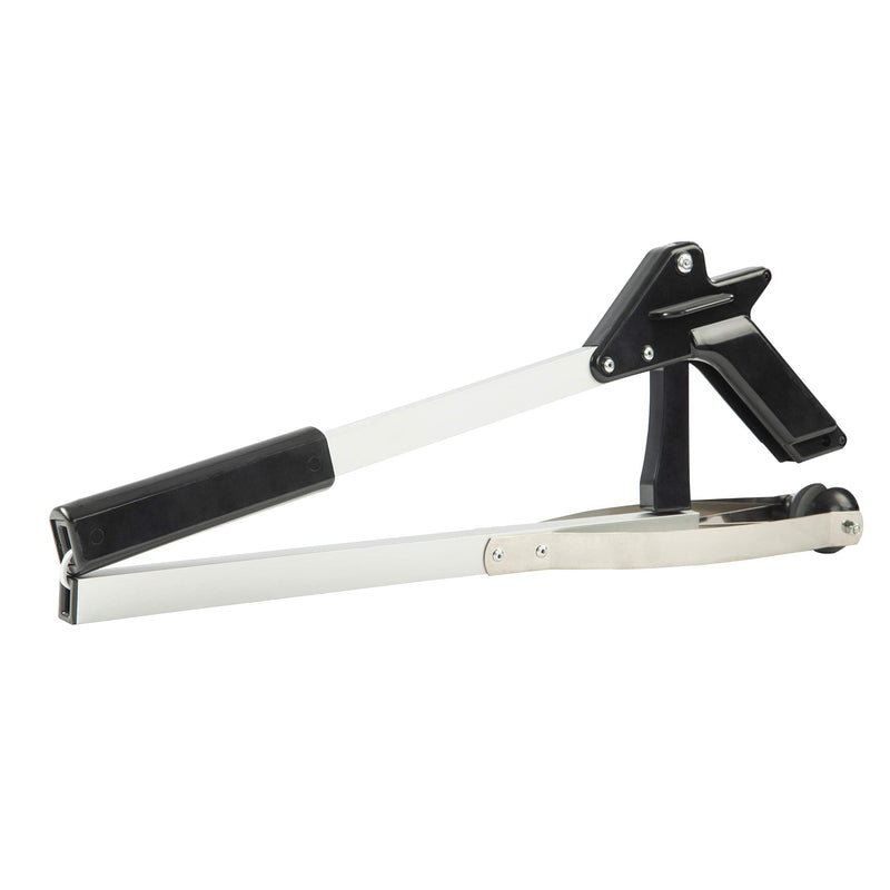 Grabber Reacher Suction Cup Grip Tool- Long 32 Inch Foldable Strong Heavy Duty Aluminum Pick Up Stick - Lightweight Trash Litter Picker Claw Extended Gripper Nabber Assist for Elderly, Luxet (Black) 1 Count (Pack of 1) Black