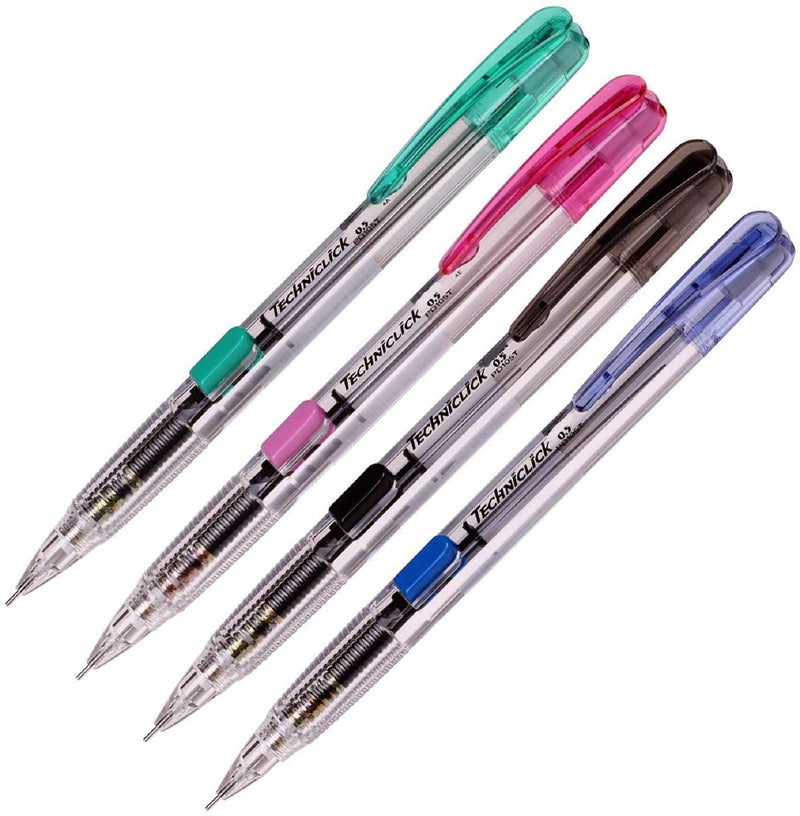 Techniclick Mechanical Pencil 0.5mm PD105T Pink (Pack of 5)